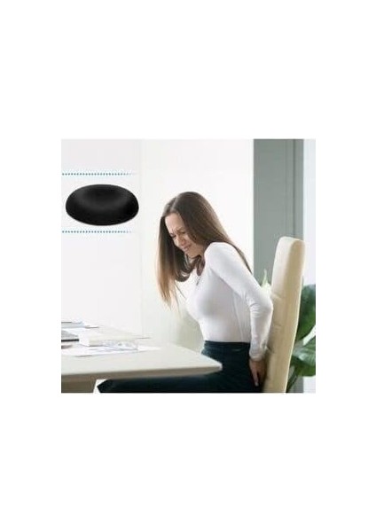 Apexstor Ortopedik Hemoroid Basur Yastığı Ev Ofis Oto Minderi Oturma Simidi Yastığı