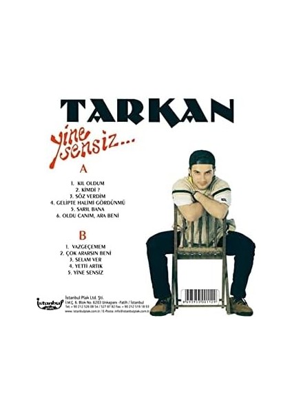 Tarkan - Yine Sensiz (Plak) fiyatları