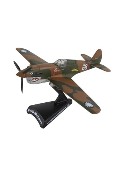 Daron Worldwide Trading P-40 Warhawk Hells Angels 1:90 Vehicle Multi-Coloured modelleri