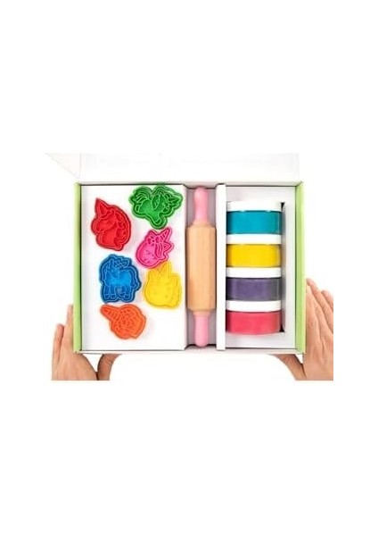 Doğal Oyun Hamurları Premıum Kutu Set -