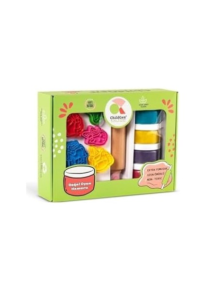 Doğal Oyun Hamurları Premıum Kutu Set - modelleri
