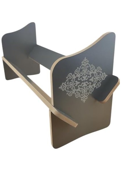 Masaüstü Portatif Işlemeli Desenli Kitaplık 45 cm x 14,5 cm x 21 cm (-, 21X14,5X45) fiyatları