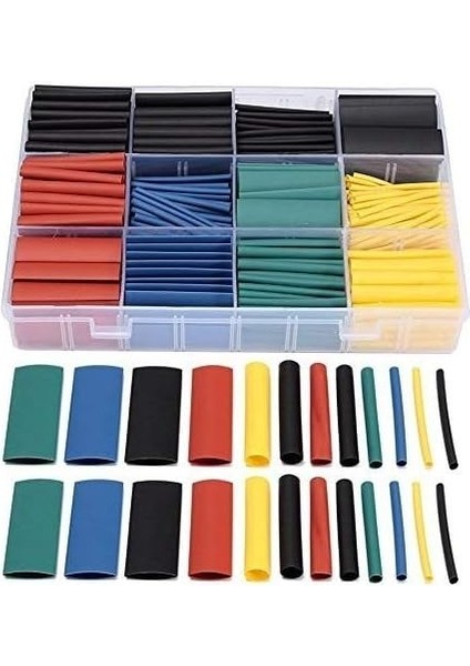 N / A Placity Makaron Set Isı Ile Daralan Kablo Seti 530 Adet fiyatları