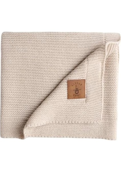 Dedi Bebek Yumuşak Örgü Battaniye – Yumuşak ve Nefes Alır – Öko-Tex Sertifikalı – Hafif ve Yumuşak – Yeni Doğanlar, Küçük Çocuklar, Çocuk Yatağı, Bebek Arabası ve Bebek Odası Için Mükemmel (Bej fiyatları