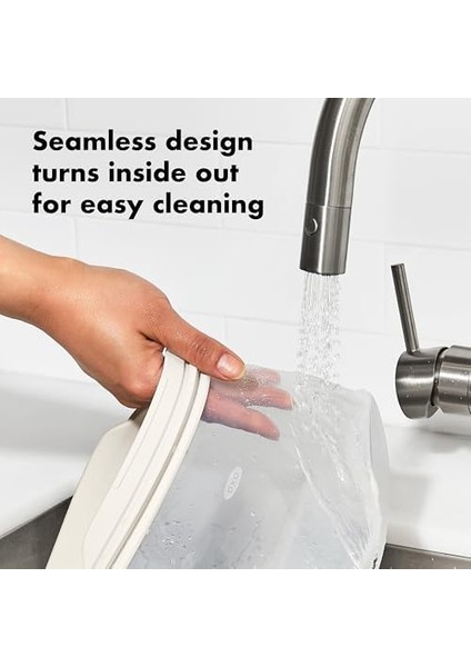 Silicone Reusable Bag Snack Bag (12 Oz) - Oat modelleri