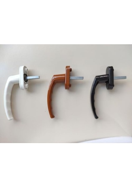 Pvc Pimapen Pencere Kolu Balkon Sürme Kapı Kolu (4, Beyaz)