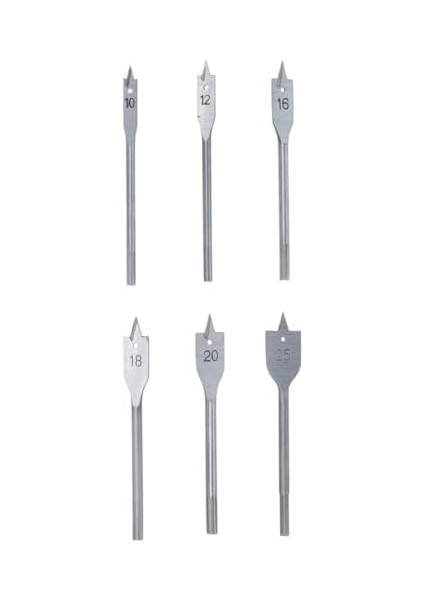 Düz Matkap Seti 10, 25 Milimetre 6 Pcs fiyatları