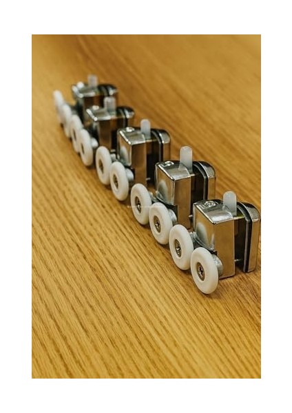 Duşakabin Tekeri, Krom 8’li Takım, 24 mm Çap, Üst Alt Rulmanlı, Cam, Kabin Tekerleği, Dayanıklı Yedek Parça modelleri