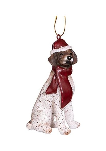 Christmas Ornaments - Xmas Pointer Yazlık Köpek Süsü