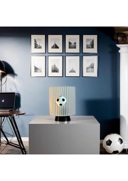 Gece Lambası - Futbol Topu Tasarımı, Genç Odası, Dekoratif, Şık, Ideal Hediye modelleri