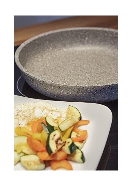 Flonal Dura Induction Kızartma Tavası, Sağlıklı Pişirme ve Kızartma, Yapışmaz ve Çizilmeye Karşı Son Derece Dayanıklı, Indüksiyon, Gaz, Seramik, Italyan Birinci Sınıf Kalite (Kızartma Tavası 28 Cm) fiyatları