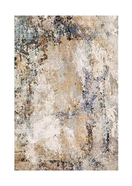 Dizayn Maddox Desenli Pamuk Tabanlı Yıkanabilen Kaydırmaz Antibakteriyel Salon Halısı 120X180 fiyatları