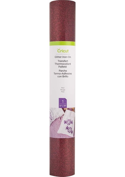 Sim, Ütüyle Yapıştırmak Için, Okyanus 12" x 19" Kırmızı