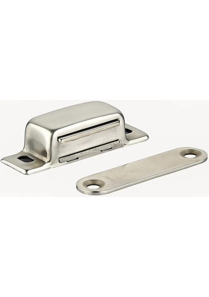 Mıknatıslı Çıt Çıt Kilit, Paslanmaz, Metal Gövde, Pvc, Kapı, Sineklik, Dolap, Kapak Için, Manyetik Tutucu, Montaj Vidalı, Sessiz, Kolay Açılır, Kapanır Sistem (5 Mm, 4 Adet)