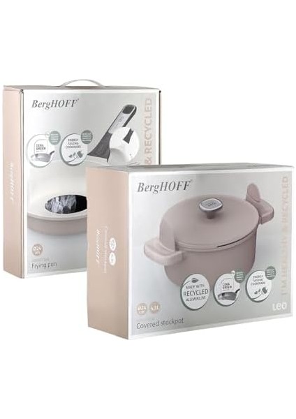 Kapaklı Yapışmaz Tencere 24 cm ve Kızartma Tavası 24 cm modelleri