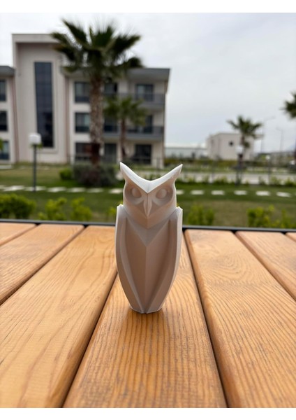 Geometrik Biblo Minimal Dekoratif Obje (Küçük - 55 x 43 x 120 Mm)