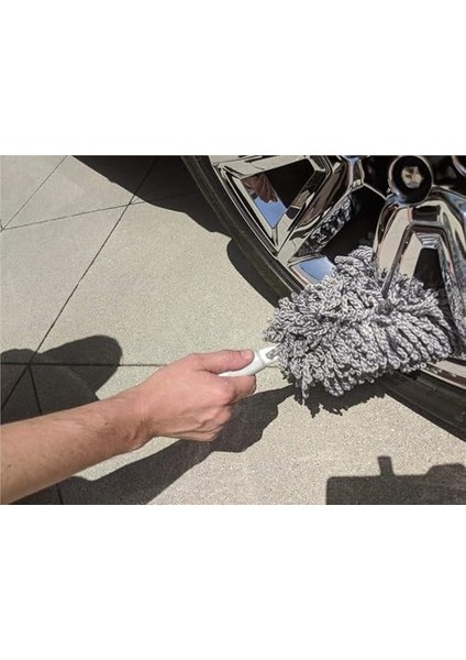 California Car Duster Mikrofiber Tekerlek Silgisi, Yumuşak Mikrofiber Döngü Paspas Hafif Günlük Fren Tozunu Kaldırır 96630 fiyatları