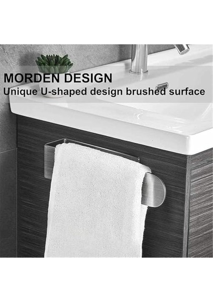 Havluluk, Kendinden Yapışkanlı Paslanmaz Çelik Havlu Askısı, Banyo ve Mutfak Için Pratik Havlu Asma Çözümü, Kolay Montajlı ve Dayanıklı modelleri