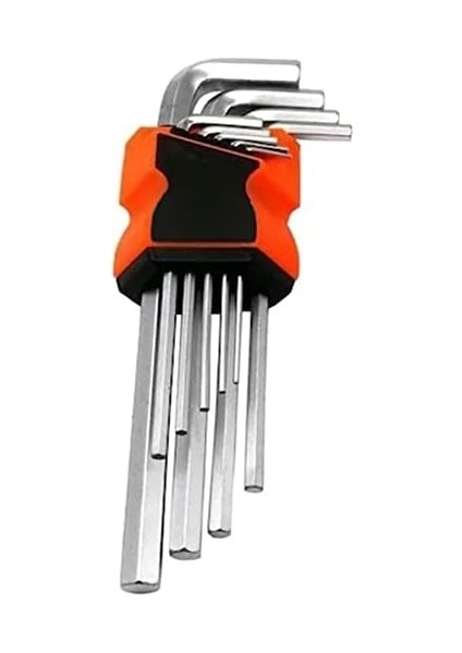 9 Parça Çelik Alyan Takımı Tork Anahtarı Seti 120 mm 1410 modelleri