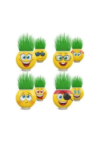 Adam Çim Adam 10 Adet Doğum Günü Hediye Paketi ile Birlikte Okul Öncesi Kreş Aktivite Etkinlikler Emoji modelleri