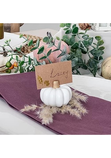 Aspen 25360NA Rustik Kabak Masa Dekorasyonu, Reçine, Beyaz/zengin Bahçe modelleri