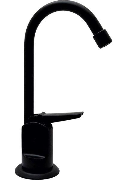 A203-NL-62 6 "-Flo Stil Saf Su Sebili Musluk, Mat Siyah modelleri