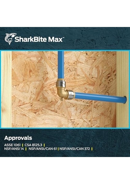 Max 3/4 Inç 90 Derece Dirsek, Tahliye Havalandırmalı, Pirinç Tesisat Armatürü, Pex Boru, Bakır, Cpvc, Pe-Rt, Hdpe, UR5256A modelleri