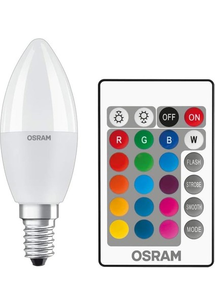 LED CLB40 Rgbw Remote 4,9 W /470 E14 Uzaktan Kumandalı Lamba (Enerji Sınıfı F) fiyatları