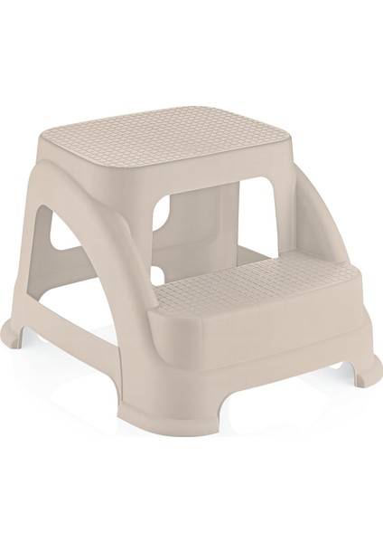 Merdivo Çocuk Basamağı – Güvenli Adımlar, Kaymaz Taban ve Banyo Eğitimi Için Destekleyici Tasarım (Bej) fiyatları