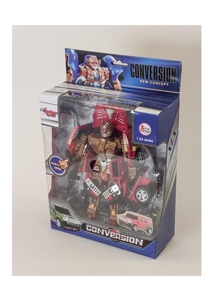 Dönüşebilen Araba Savaşçı | Işıklı ve Sesli Jeep | 3 Farklı Renk Seçeneği | Eğitici Çocuk Hediyesi (Çöl Fırtınası)