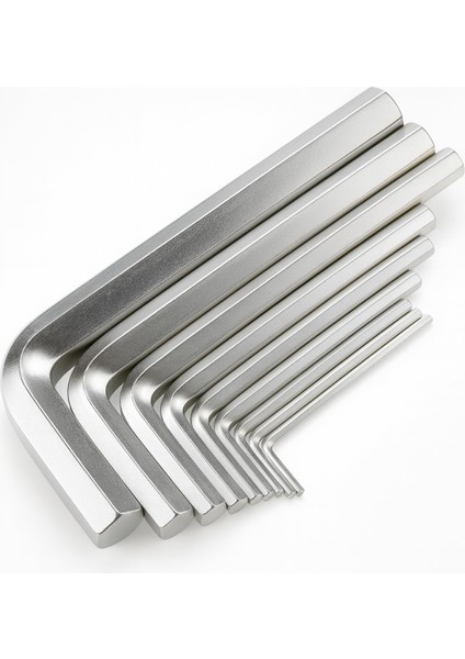 9 Parça Alyan Anahtar Seti – Çelik Malzeme, Ergonomik Tutucu, Uzun Ömürlü ve Çok Amaçlı Kullanım Için