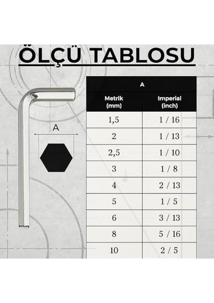 9 Parça Alyan Anahtar Seti – Çelik Malzeme, Ergonomik Tutucu, Uzun Ömürlü ve Çok Amaçlı Kullanım Için fiyatları