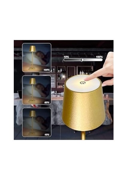 Ucuz Geldi Taşınabilir Şarjlı Masa Lambası Dimmerli Dekoratif Istanbul Dokunmatik Sunum Lambası modelleri