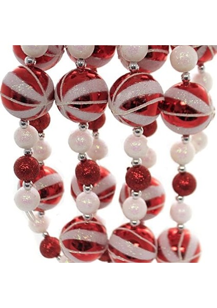 Kurt S. Adler H9563 Çelenk, Kırmızı/beyaz fiyatları