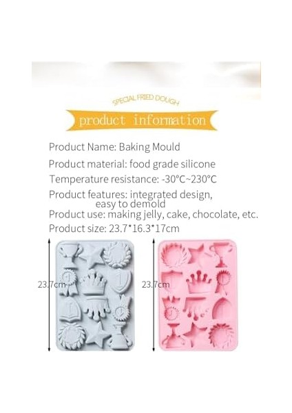 155- Siliko World Silikon Kek Çikolata Sabun Mum Epoksi Reçine Kalıp fiyatları