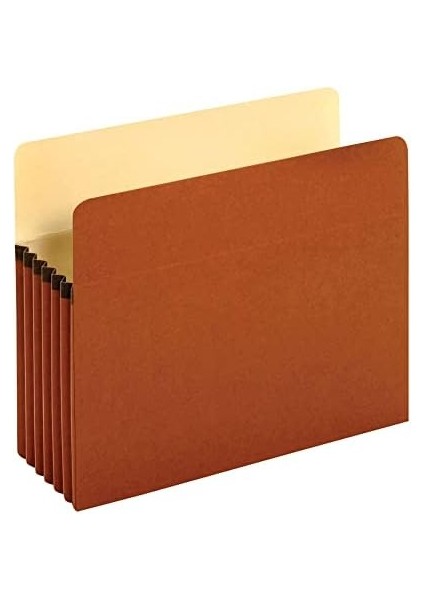 Bölmeli Dosya, Mektup Boyutu, 13,3 cm Genişletme, Dupont™ Tyvek® Malzeme ile Güçlendirilmiş, Mektup Boyutu, Redrop, Kutu Başına 10 (1534G-OX)