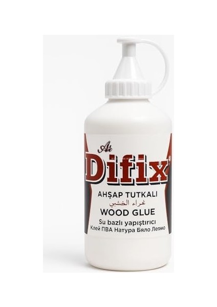 Beyaz Ahşap Tutkalı, Su Bazlı, Pva Esaslı, Çok Amaçlı, Yüksek Yapışma Gücü, Kokusuz, Kolay Temizlenebilir, Hızlı Kuruyan, Ahşap, Mobilya, Karton ve Kumaş Uyumlu (700 Gram)