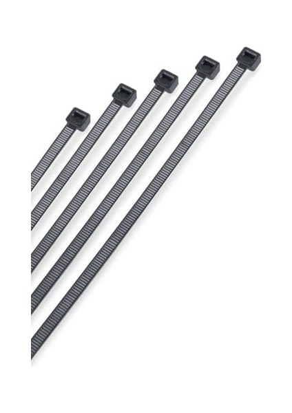 Kablo Bağı, Siyah, Plastik, 3.6X250 Mm, 100 Adet