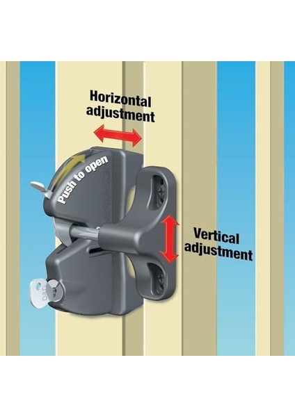 V6201 Ltch Blk N346-201 4-9/16" Lokklatch Otomatik Anahtarlı Kapı Kilidi Mandalı Siyah modelleri