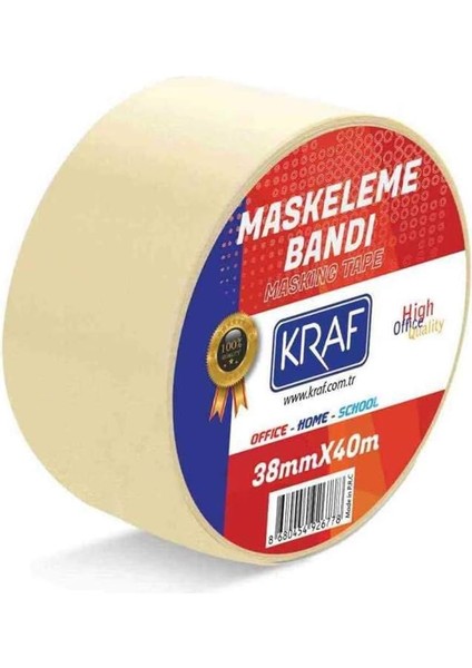Kraf Maskeleme Bandı 38MMX40M