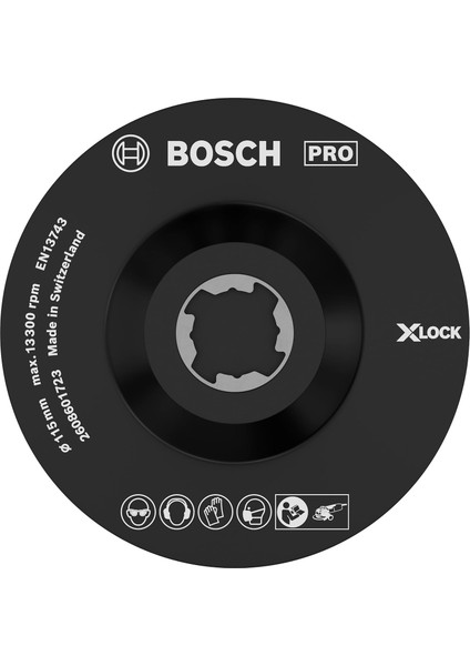 1 x Pro Küçük Açılı Taşlama Makinesi Için Destek Pedi, Scm (Ø 115 Mm, Profesyonel Aksesuar, Küçük Açılı Taşlama Makinesi) fiyatları