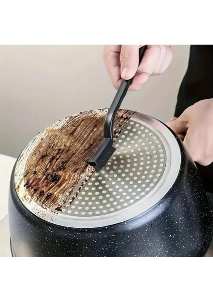 6&apos;lı Mini Tel Fırça Seti Aspiratör Musluk Duşakabin Lavabo Fırın Ocak Mutfak Derz Banyo Tuvalet Pas Yağ Temizlik Bulaşık Fırçası 3 Çeşit Pirinç-Çelik-Naylon fiyatları