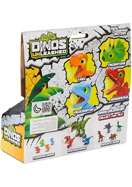 Dinos Unleashed Figür Snappıng 4 Adet