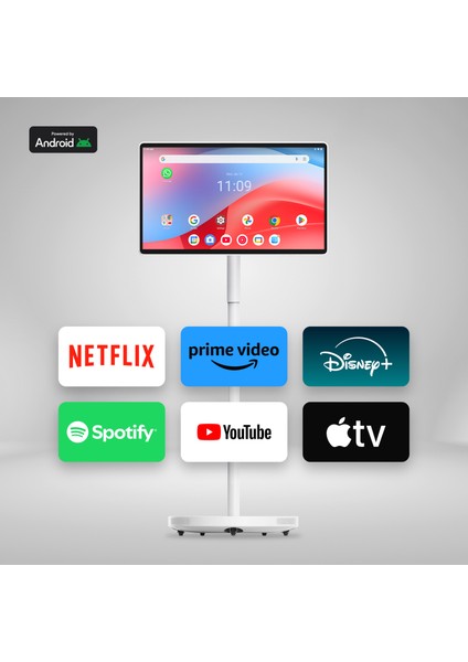 Go Plus Pro 27" Fhd Dokunmatik, Döndürülebilir, Tekerlekli, Taşınabilir Ekran, Dahili Hoparlörlü Tablet 27FE7M45 modelleri