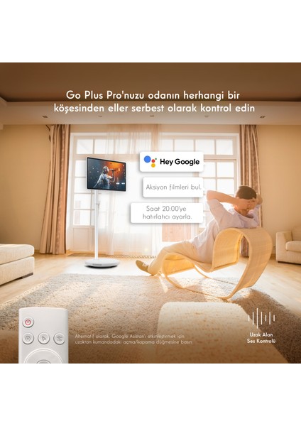 Go Plus Pro 27" Fhd Dokunmatik, Döndürülebilir, Tekerlekli, Taşınabilir Ekran, Dahili Hoparlörlü Tablet 27FE7M45