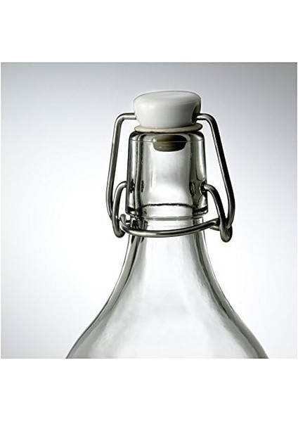 Korken Şeffaf Cam Şişe, Tıpalı, Yağ, Sirke, Içecek, Bira, Su, Kombucha, Kefir, Soda Için Sallanan Şişeler, (481 Ml) fiyatları