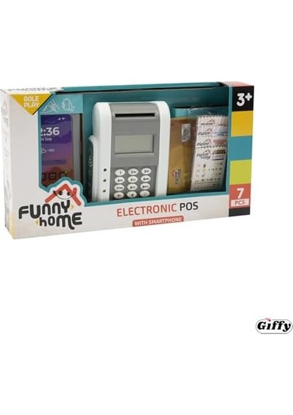 Oyuncak Sesli Pos Cihazı Full Fonksiyon Eğitici Öğretici Bol Efektli Aktivite Minik Marketçiler fiyatları