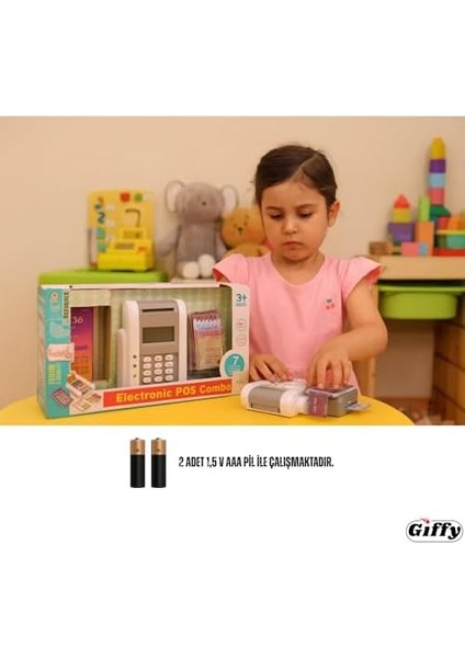 Oyuncak Sesli Pos Cihazı Full Fonksiyon Eğitici Öğretici Bol Efektli Aktivite Minik Marketçiler modelleri