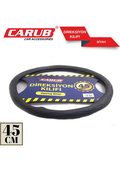 carub direksiyon kılıfı 45 cm siyah