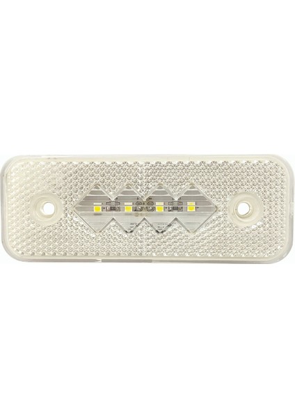 Side Marker Yan Pozisyon Lambası Beyaz Renk LED 24V 2W E9-R10 Belgeli 10'lu Paket - Wolfram 39021